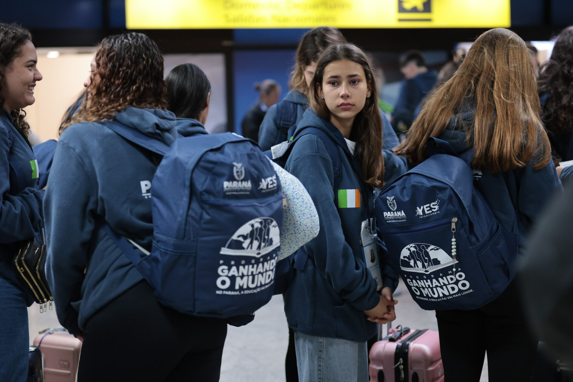 Ganhando o Mundo: 125 alunos embarcam para intercâmbio na Inglaterra e Irlanda