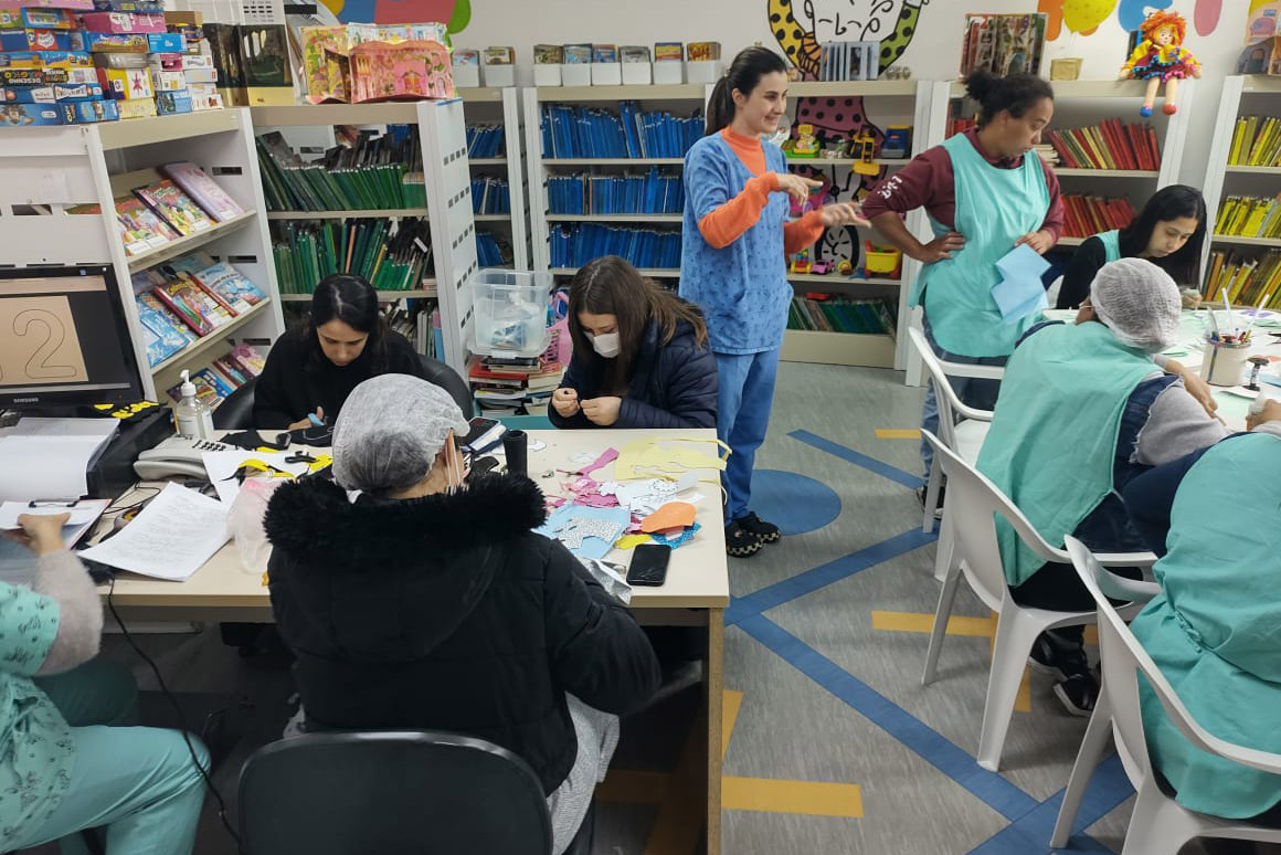 Projeto em hospital infantil do Estado garante atendimento terapêutico e humanizado