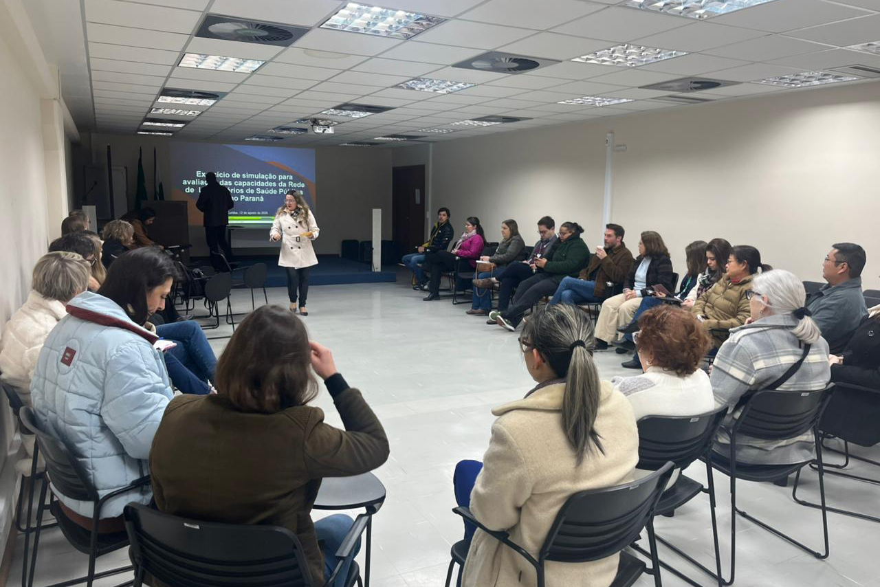 Paraná realiza simulado da Opas para fortalecer rede de laboratórios de saúde pública