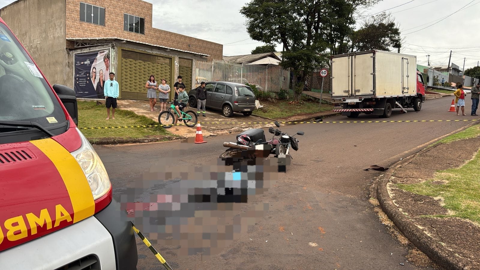 Motociclista morre em acidente no Santa Cruz