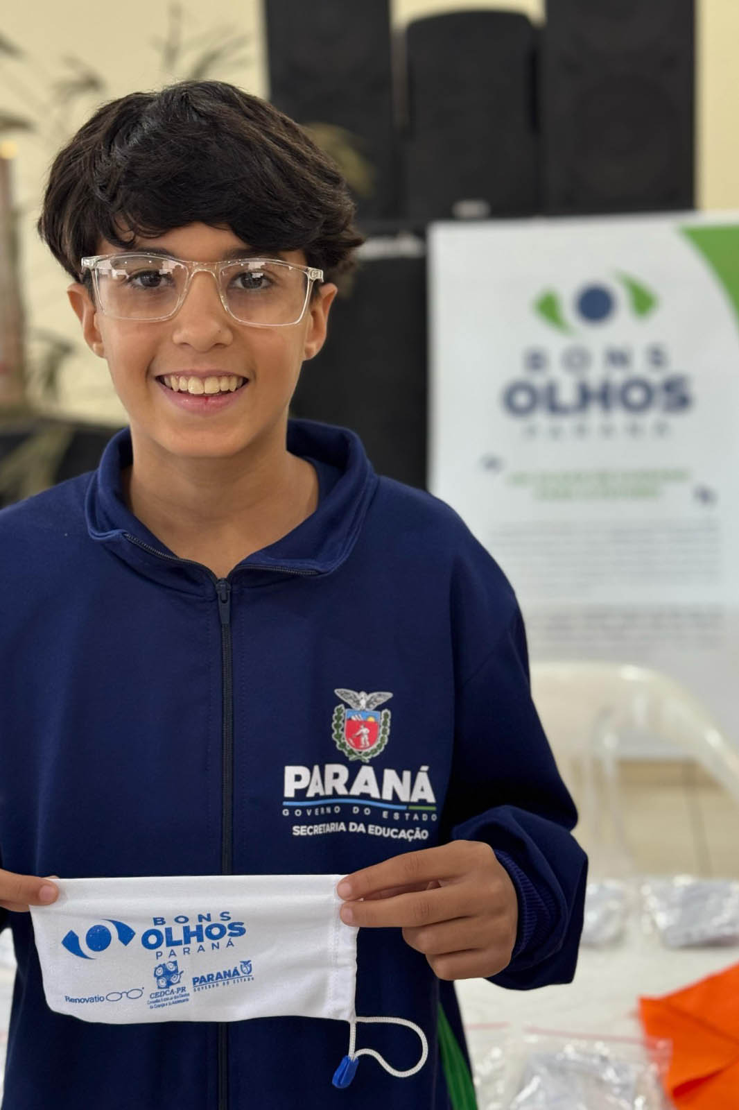 Programa Bons Olhos identifica problemas oculares em mais de 800 alunos da rede pública