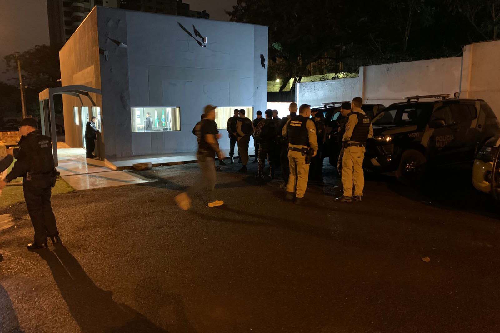 PCPR e PMPR prendem cinco pessoas durante segunda fase de operação em Foz do Iguaçu