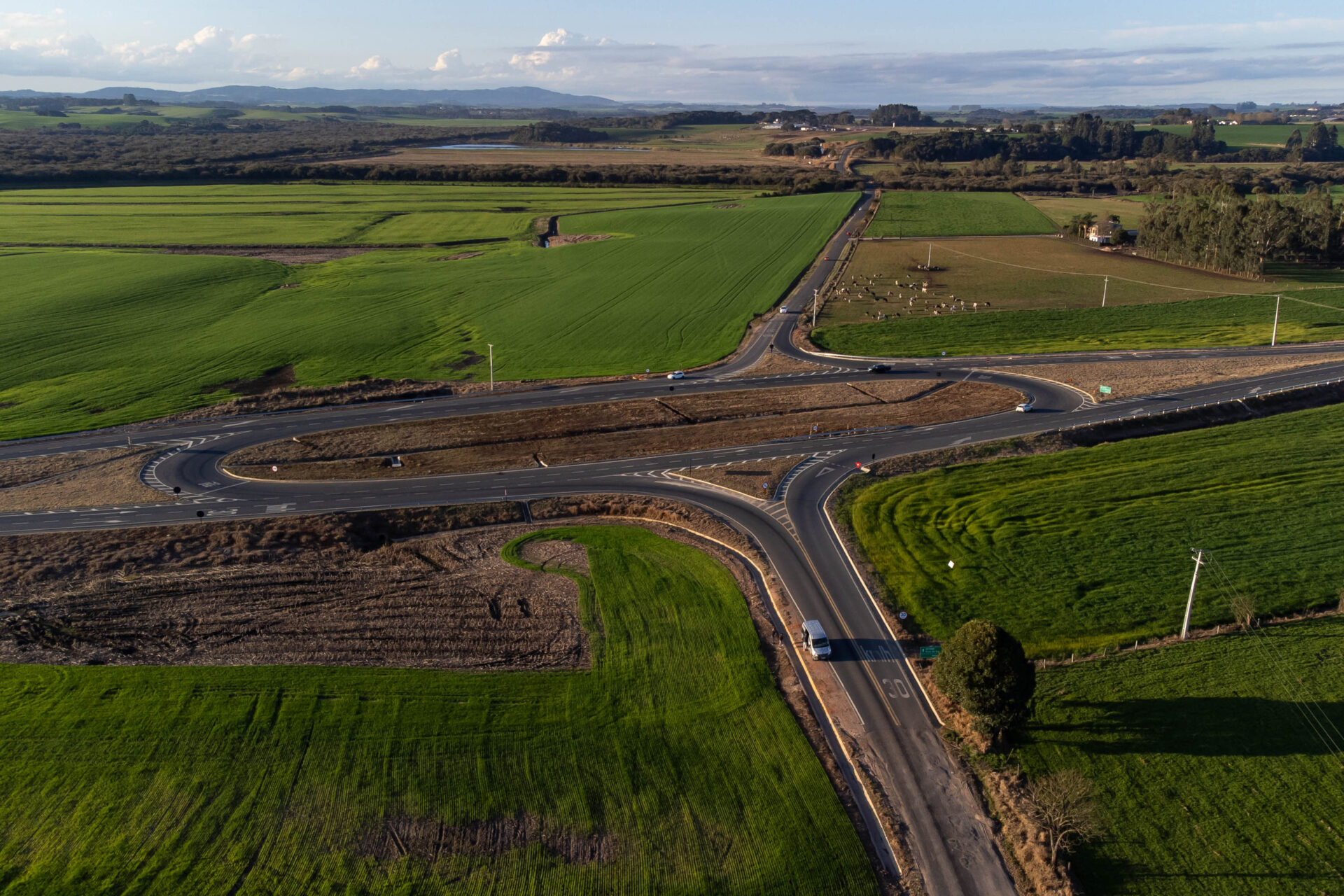 Contorno Norte de Castro melhora escoamento da produção dos Campos Gerais