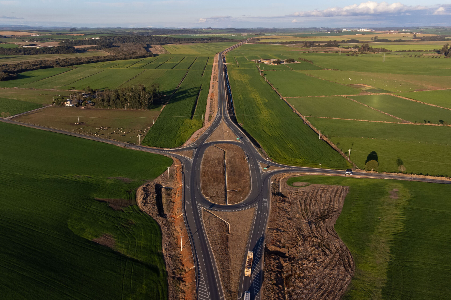 Contorno Norte de Castro melhora escoamento da produção dos Campos Gerais