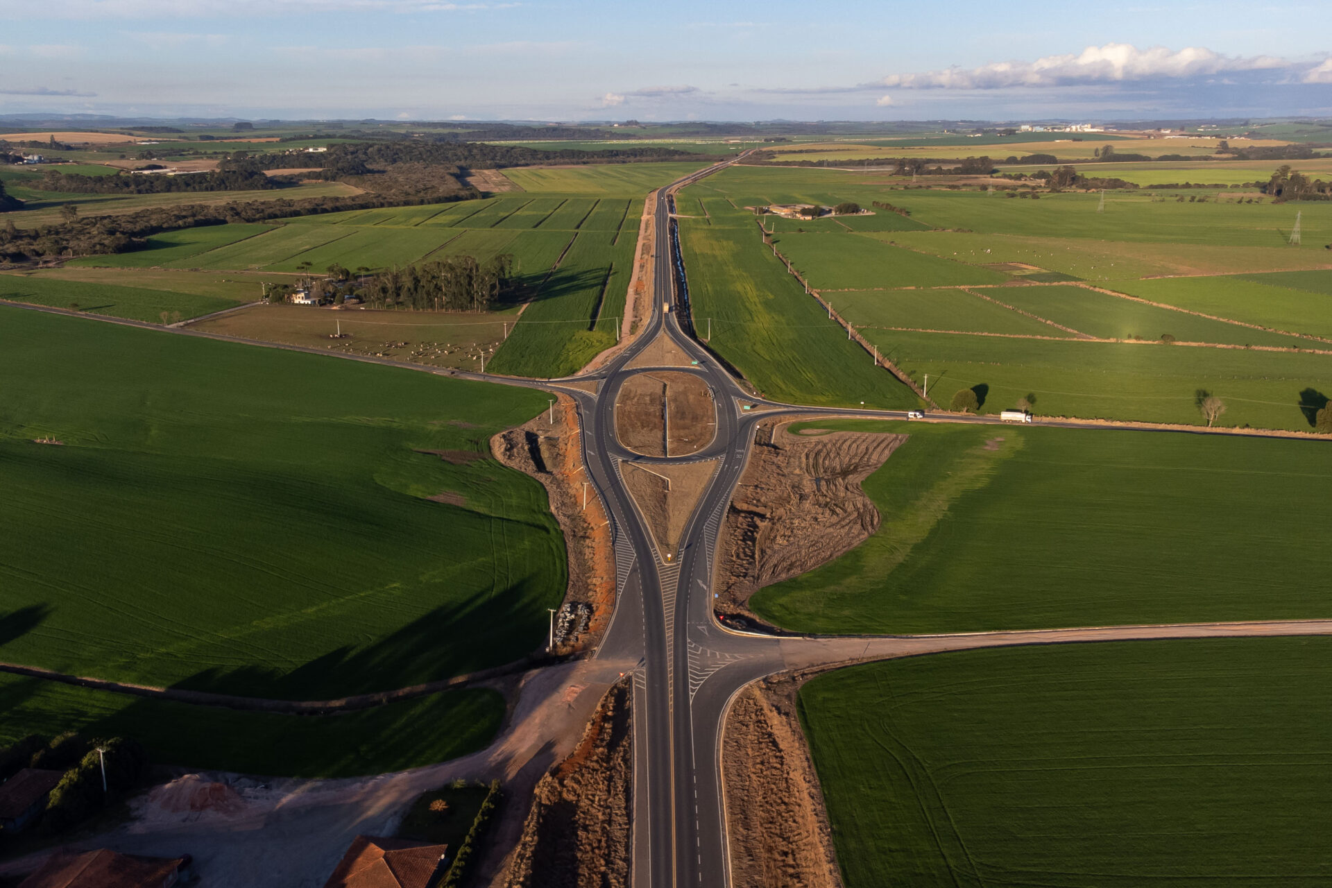 Contorno Norte de Castro melhora escoamento da produção dos Campos Gerais