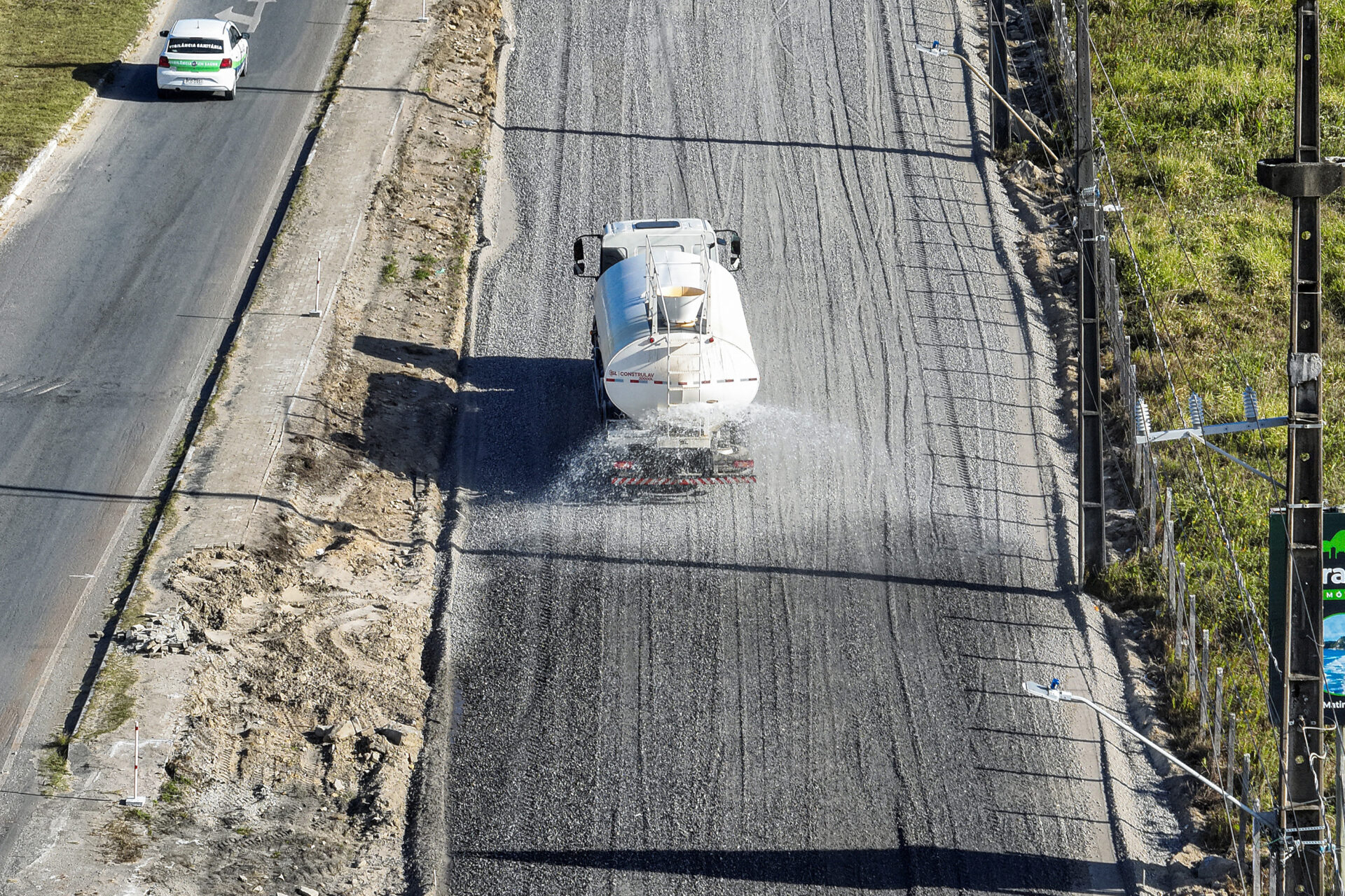 Governador dá início à duplicação em concreto da PR-412 entre Matinhos e Pontal do Paraná