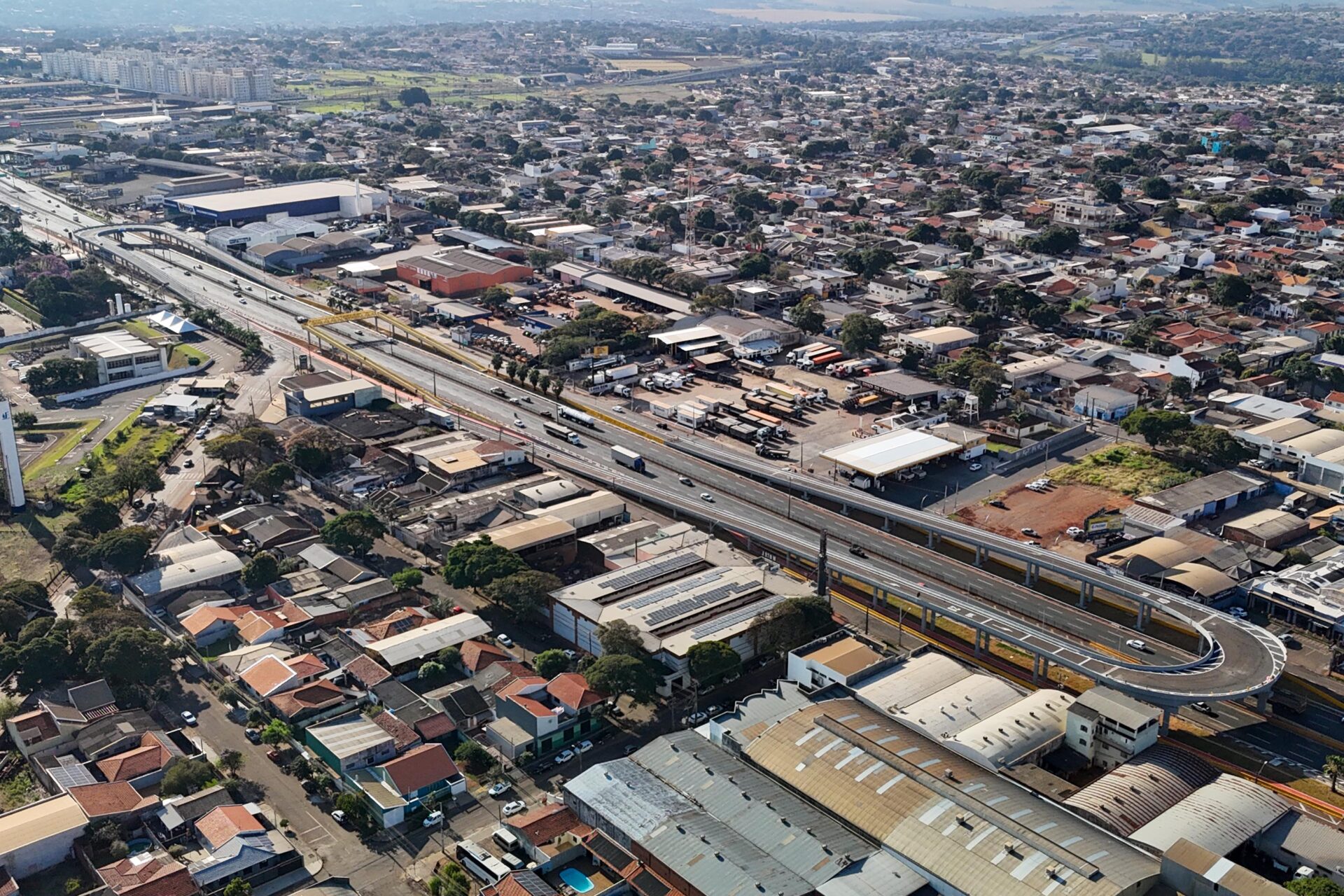 Solução logística: governador inaugura viadutos para desafogar o trânsito em Sarandi