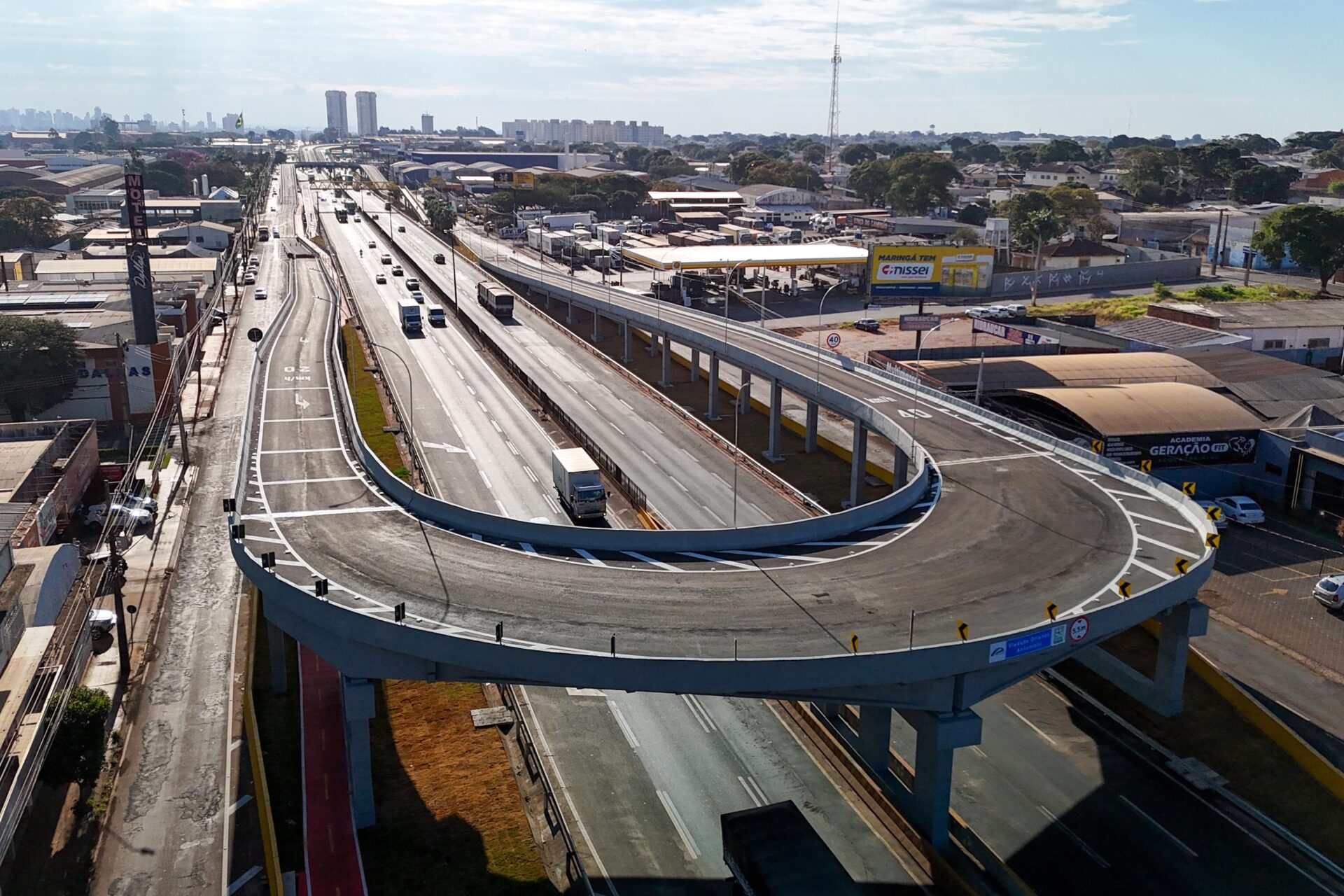 Solução logística: governador inaugura viadutos para desafogar o trânsito em Sarandi