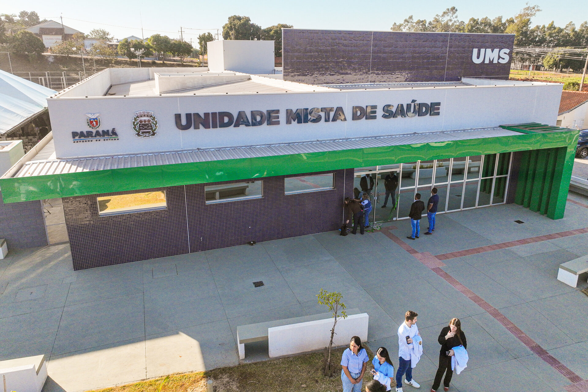 Ratinho Junior inaugura primeira Unidade Mista de Saúde do Paraná em Maria Helena