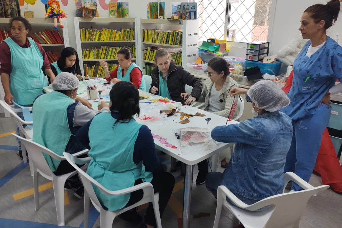 Projeto em hospital infantil do Estado garante atendimento terapêutico e humanizado