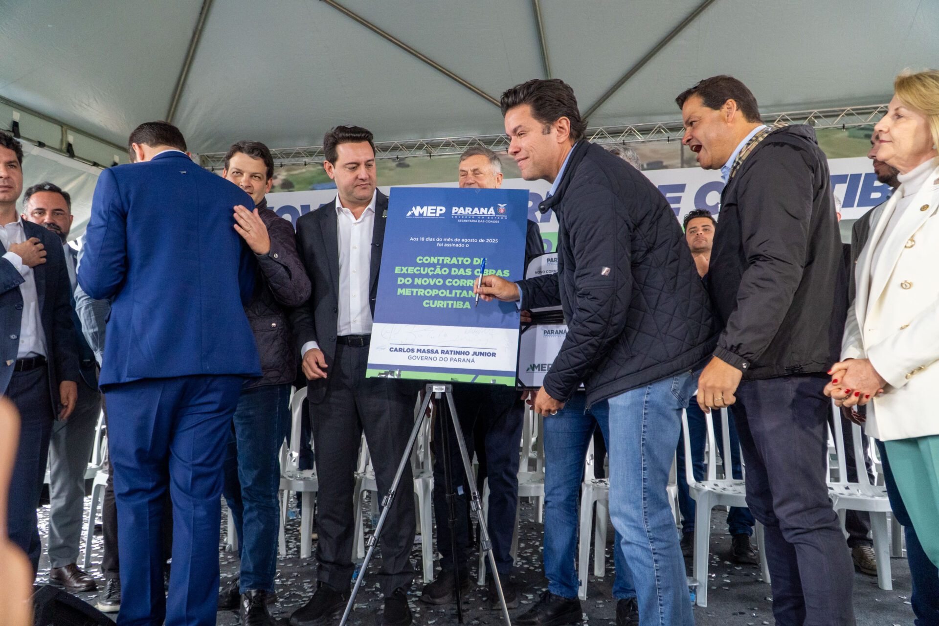 Investimento de R$ 336 milhões: governador autoriza obras do novo Contorno Sul de Curitiba