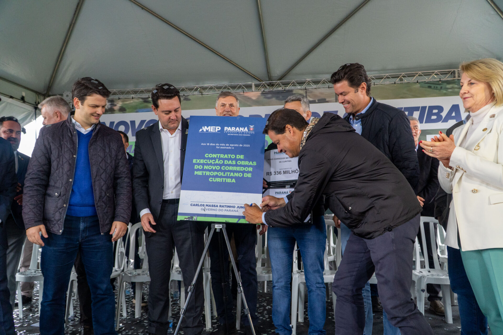Investimento de R$ 336 milhões: governador autoriza obras do novo Contorno Sul de Curitiba