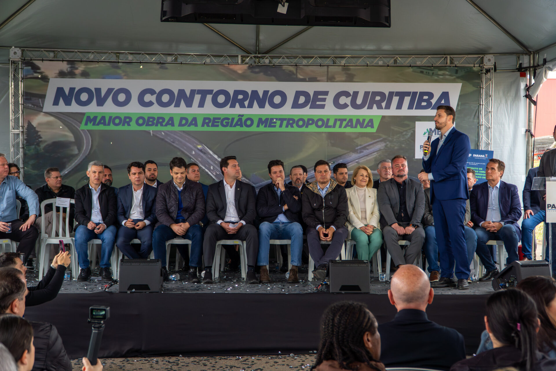 Investimento de R$ 336 milhões: governador autoriza obras do novo Contorno Sul de Curitiba