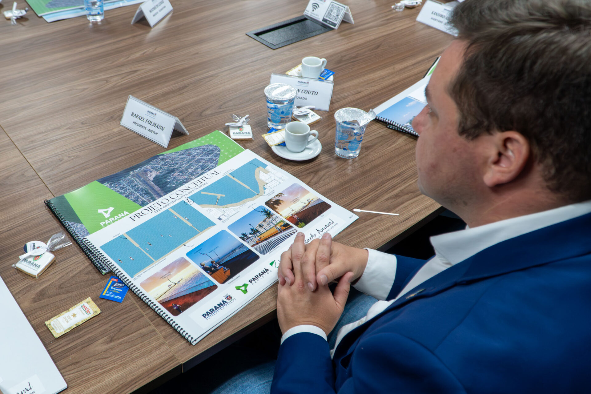 Governo apresenta projeto para revitalização da Orla Histórica de Guaratuba ao município