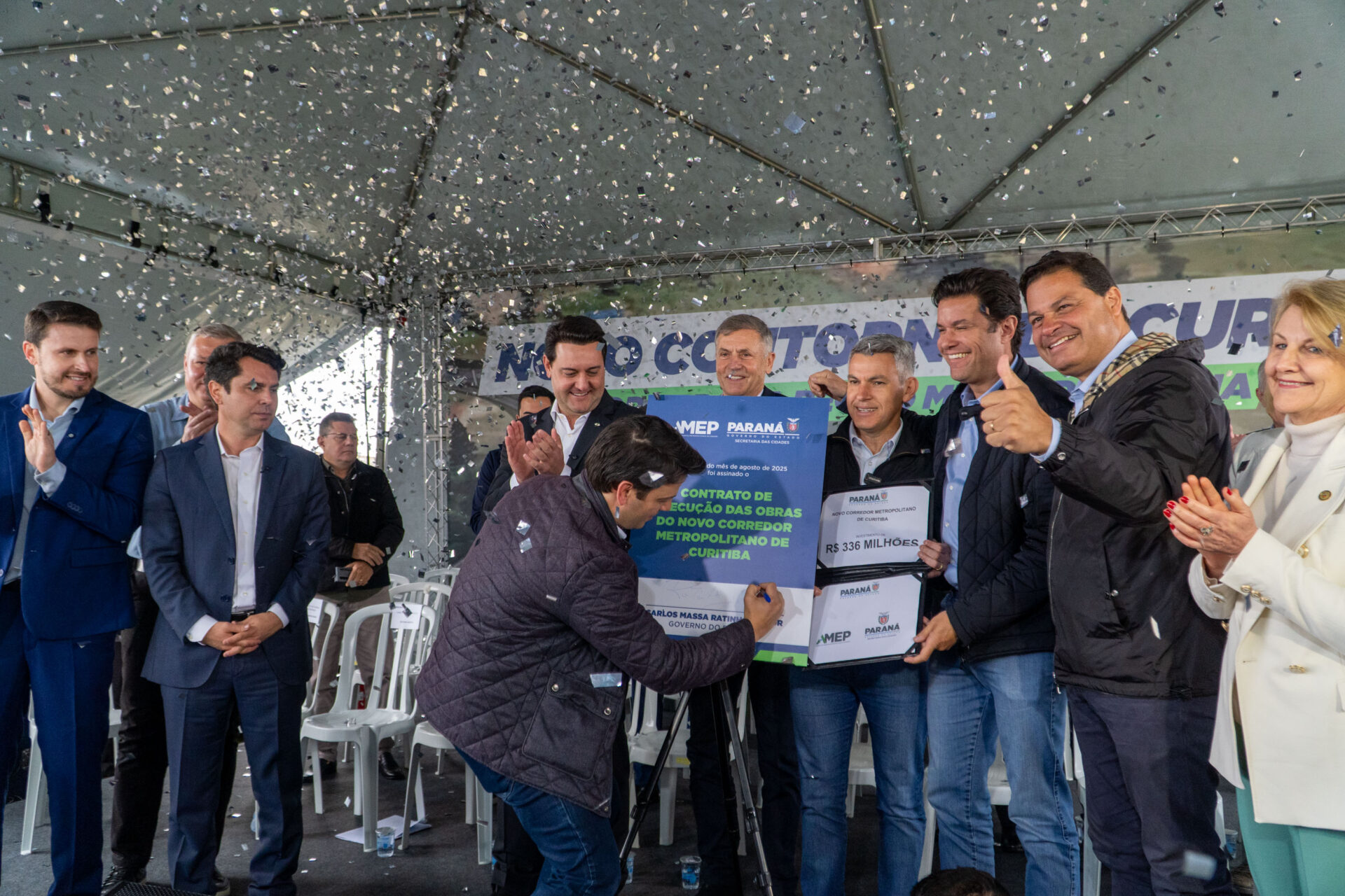 Investimento de R$ 336 milhões: governador autoriza obras do novo Contorno Sul de Curitiba