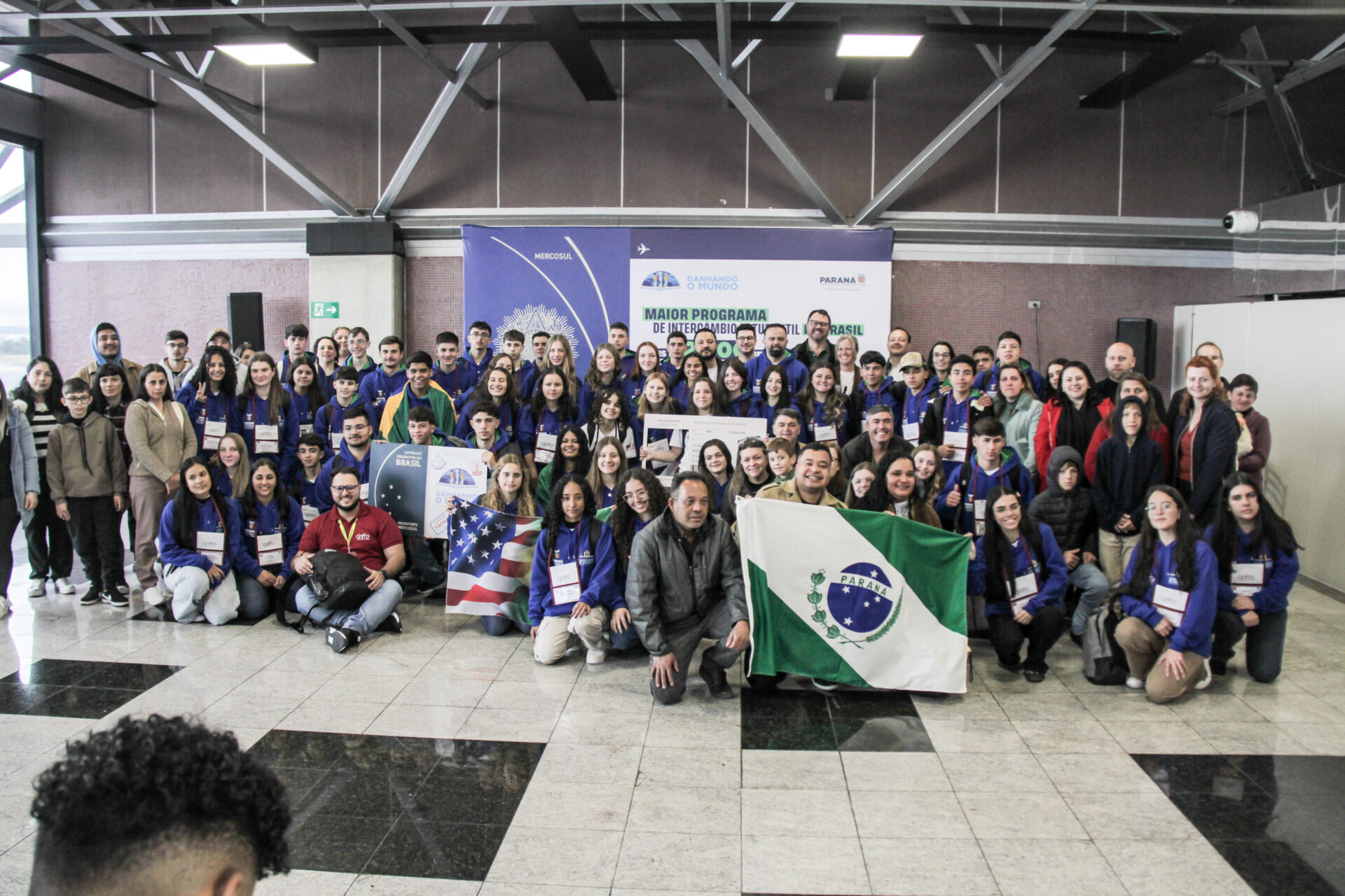 Inédito: 50 alunos de Colégios Agrícolas do Paraná embarcam para os EUA