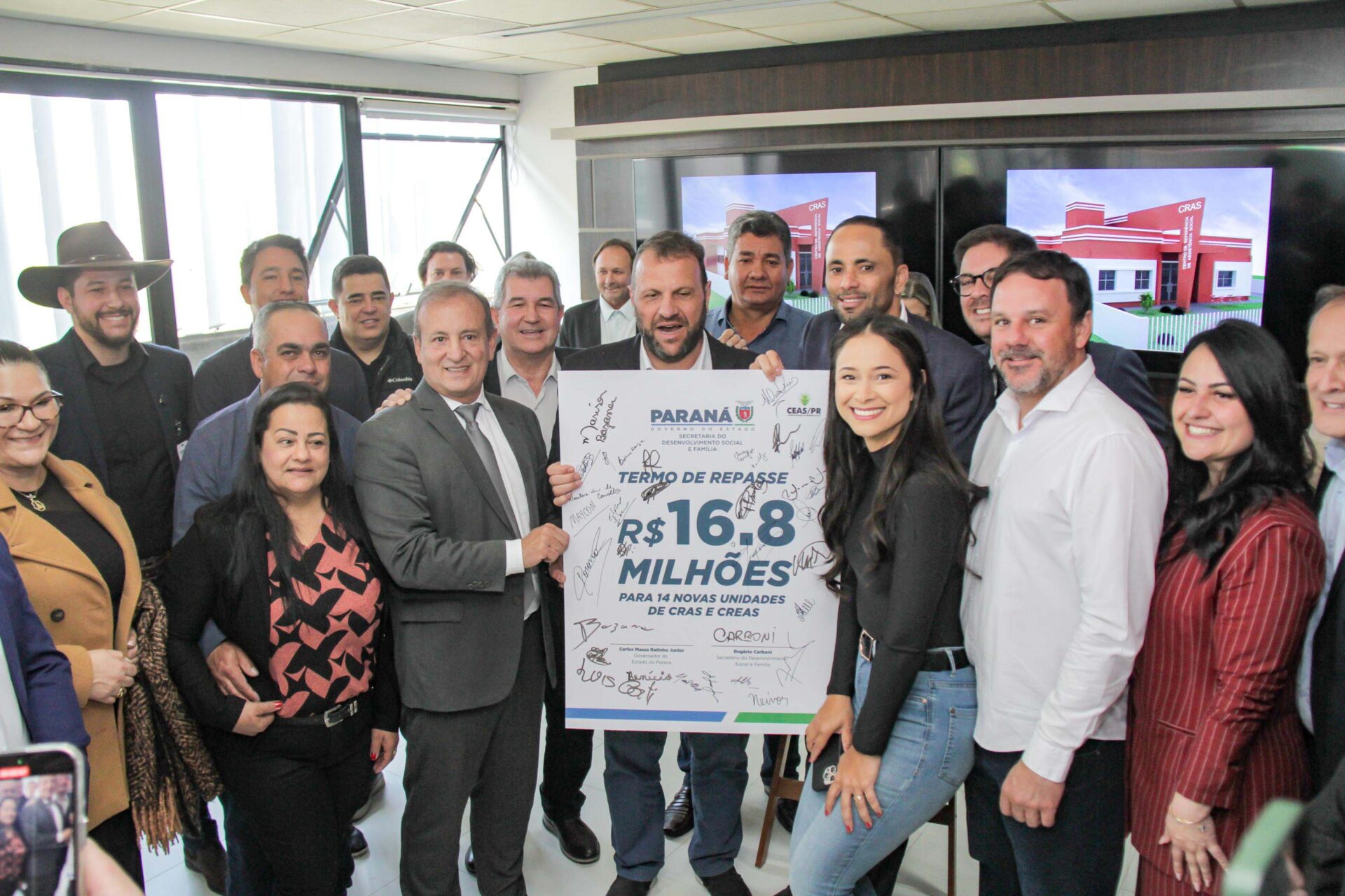 Estado investe R$ 16,8 milhões para construção de novos CRAS e CREAS em 14 cidades