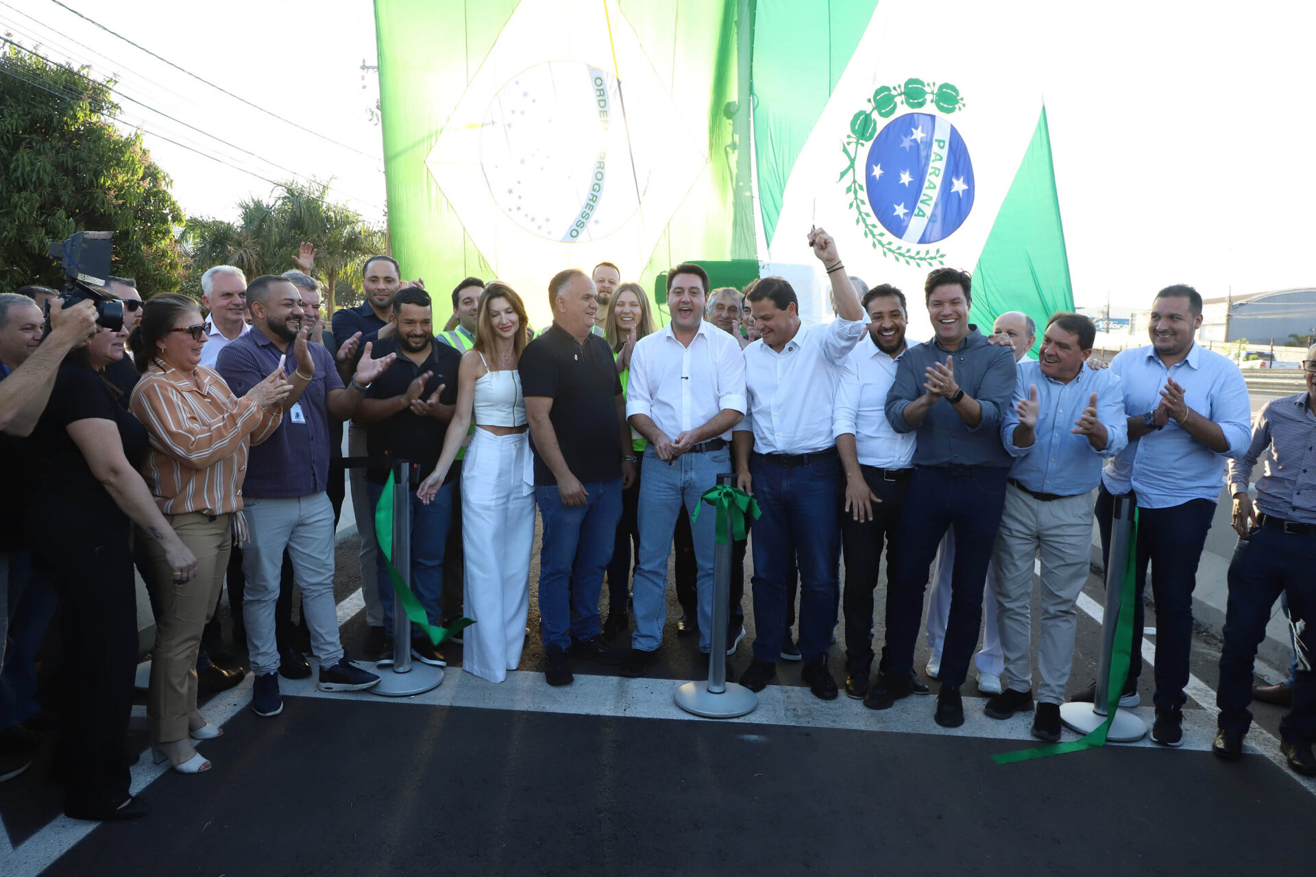 Solução logística: governador inaugura viadutos para desafogar o trânsito em Sarandi