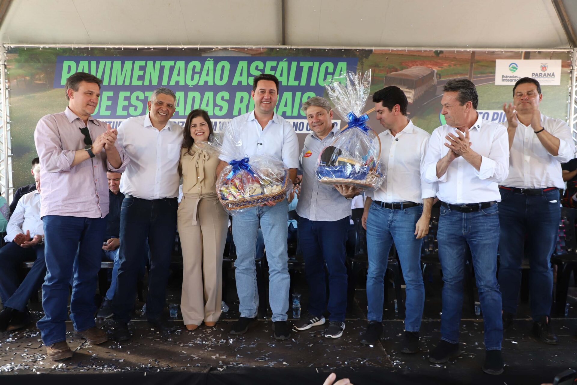 Estado investe R$ 5,9 milhões e pavimenta estrada usada por produtores rurais de Alto Piquiri