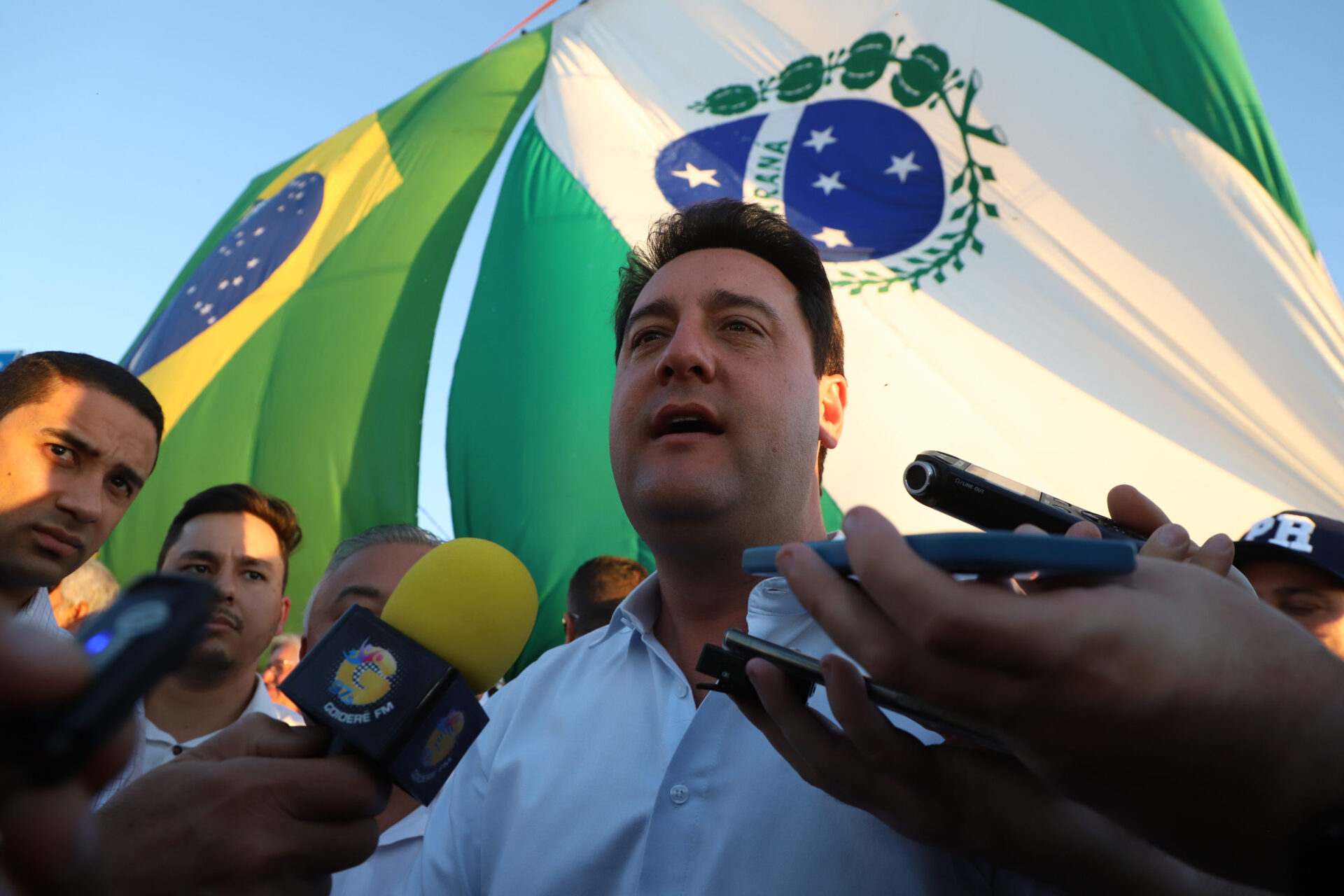 Quarto Centenário a Goioerê: governador entrega pavimentação em concreto da PR-180