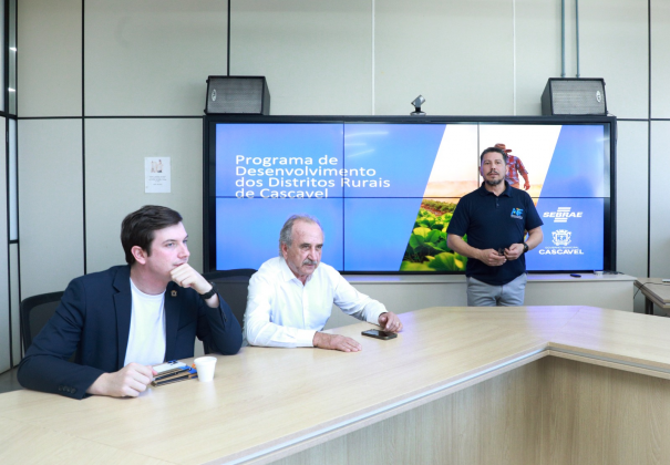 Programa mapeia potencialidades para o desenvolvimento dos distritos rurais de Cascavel