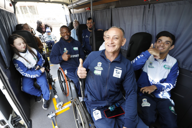 INCLUSÃO | Paradesporto de Cascavel recebe van adaptada e amplia mobilidade e acesso de atletas com deficiência