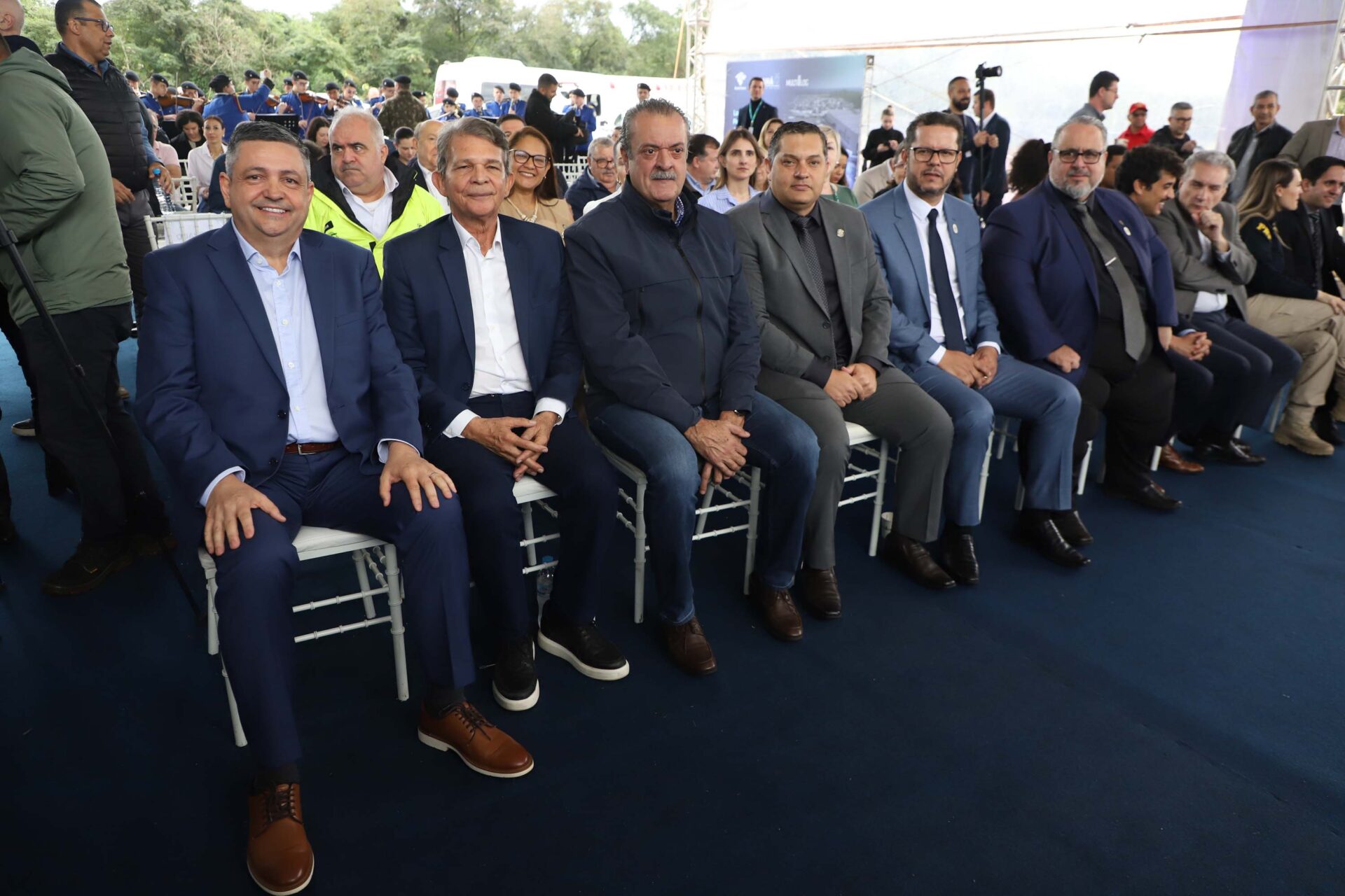 2 mil caminhões por dia: novo Porto Seco de Foz do Iguaçu tem pedra fundamental lançada
