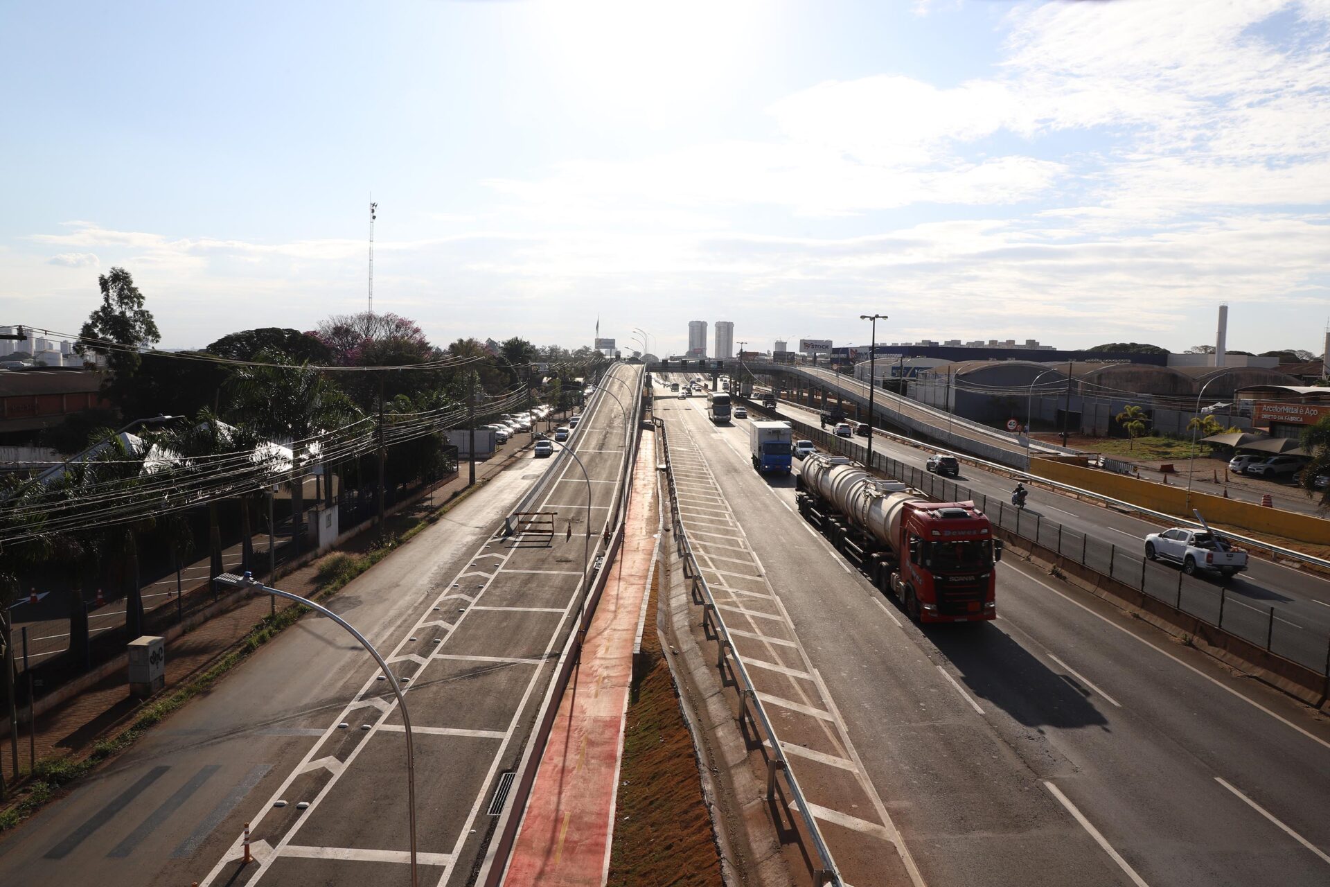 Solução logística: governador inaugura viadutos para desafogar o trânsito em Sarandi