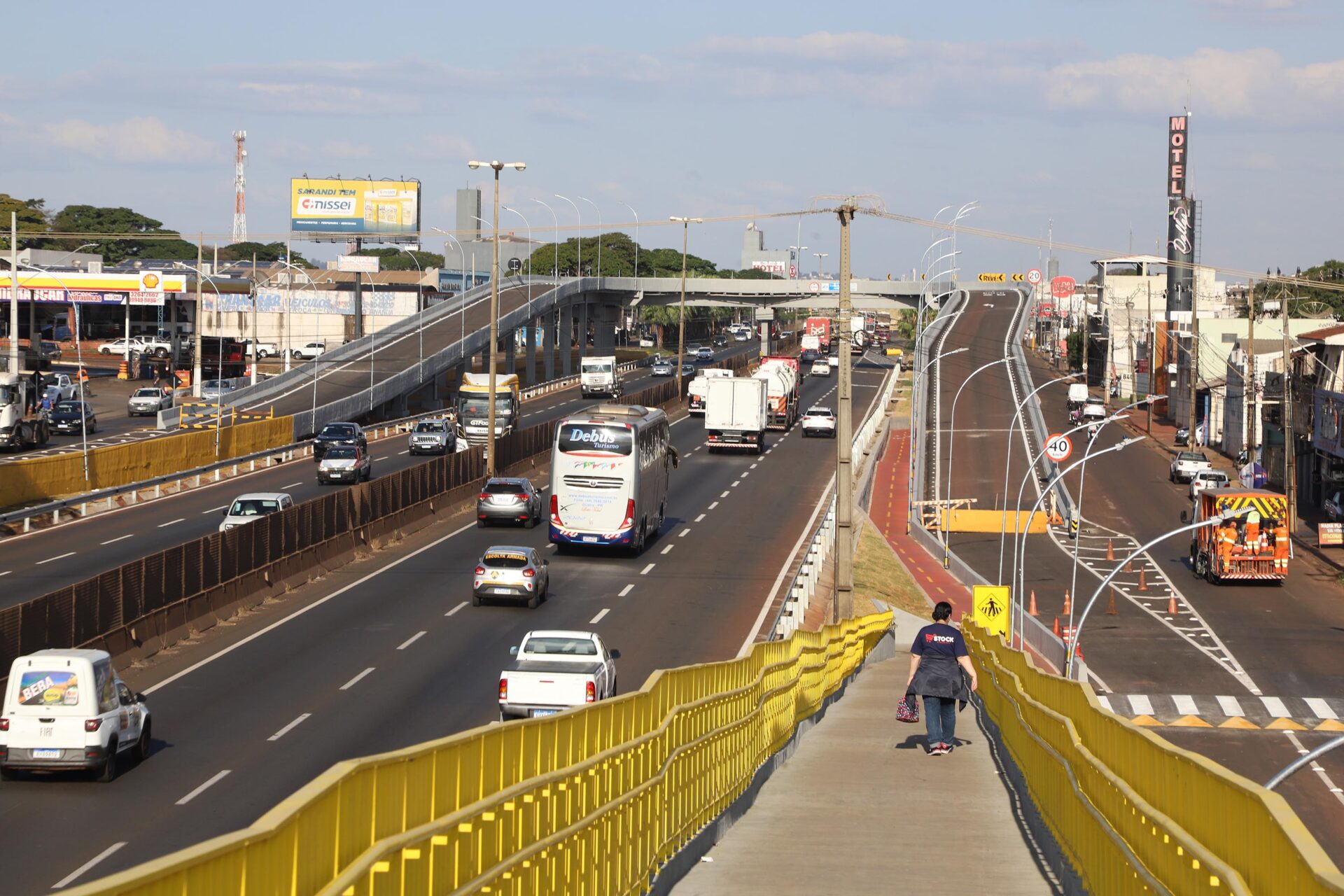 Solução logística: governador inaugura viadutos para desafogar o trânsito em Sarandi