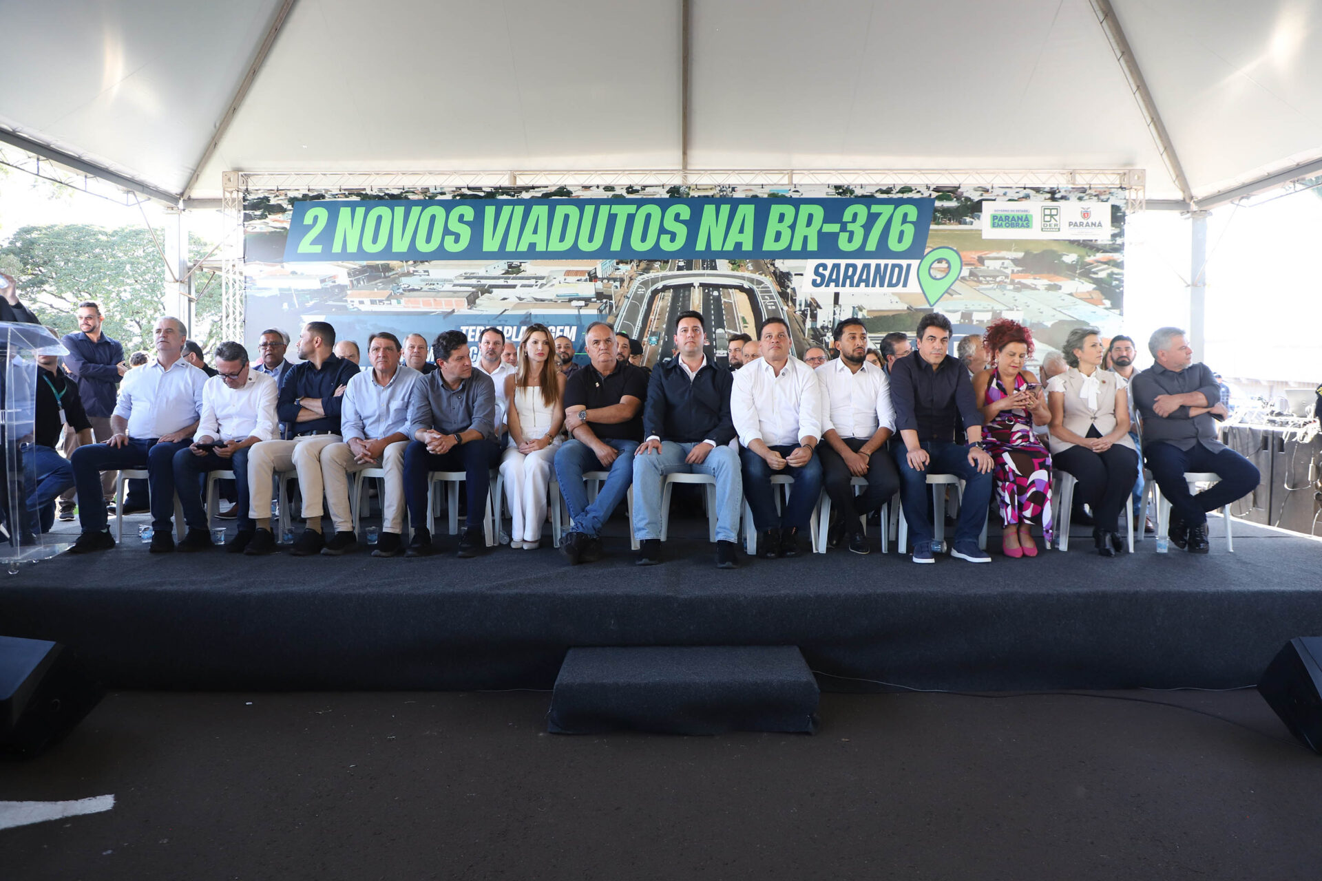 Solução logística: governador inaugura viadutos para desafogar o trânsito em Sarandi