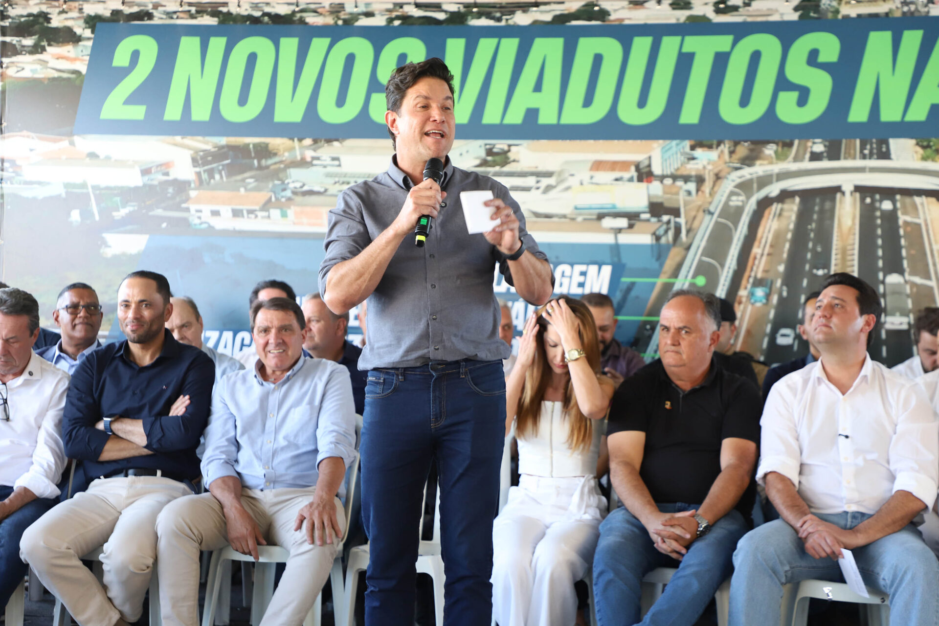 Solução logística: governador inaugura viadutos para desafogar o trânsito em Sarandi