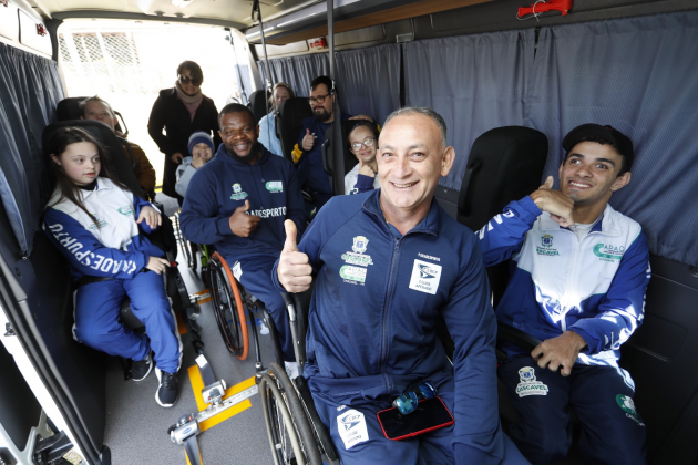 INCLUSÃO | Paradesporto de Cascavel recebe van adaptada e amplia mobilidade e acesso de atletas com deficiência