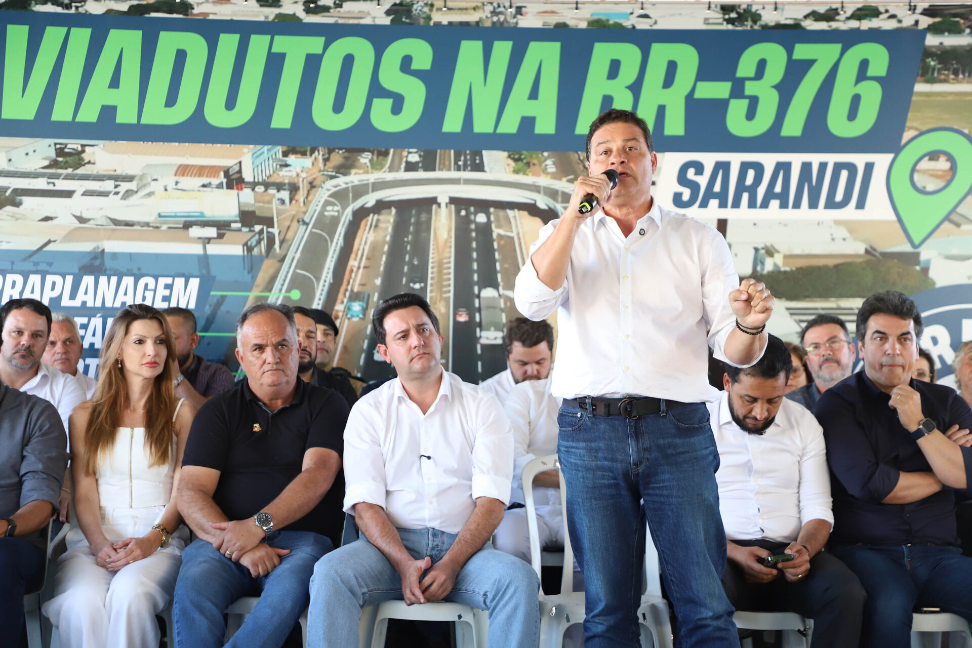 Solução logística: governador inaugura viadutos para desafogar o trânsito em Sarandi