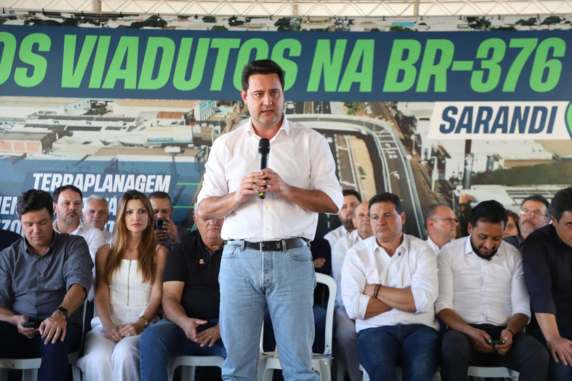 Solução logística: governador inaugura viadutos para desafogar o trânsito em Sarandi