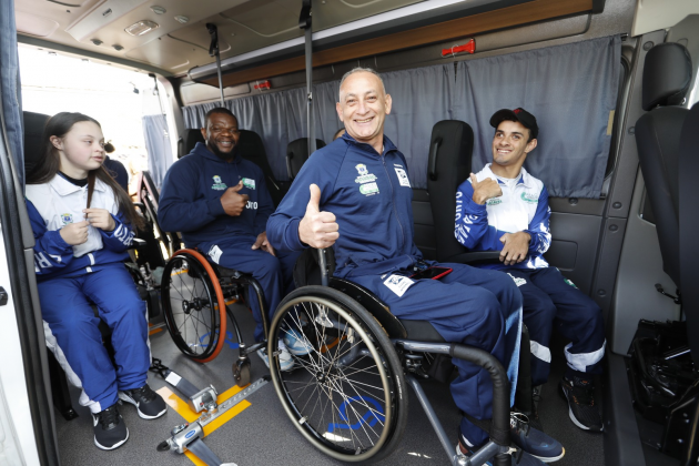 INCLUSÃO | Paradesporto de Cascavel recebe van adaptada e amplia mobilidade e acesso de atletas com deficiência