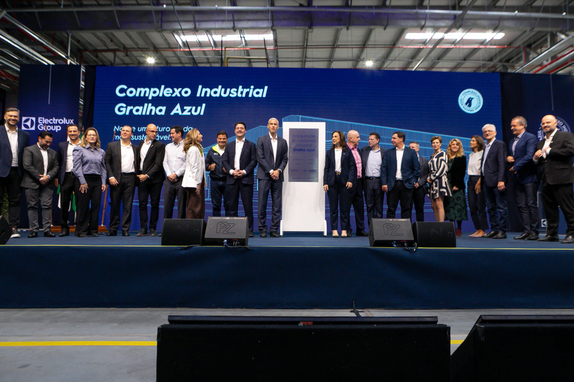 Com apoio do Estado, Electrolux inaugura fábrica em São José dos Pinhais