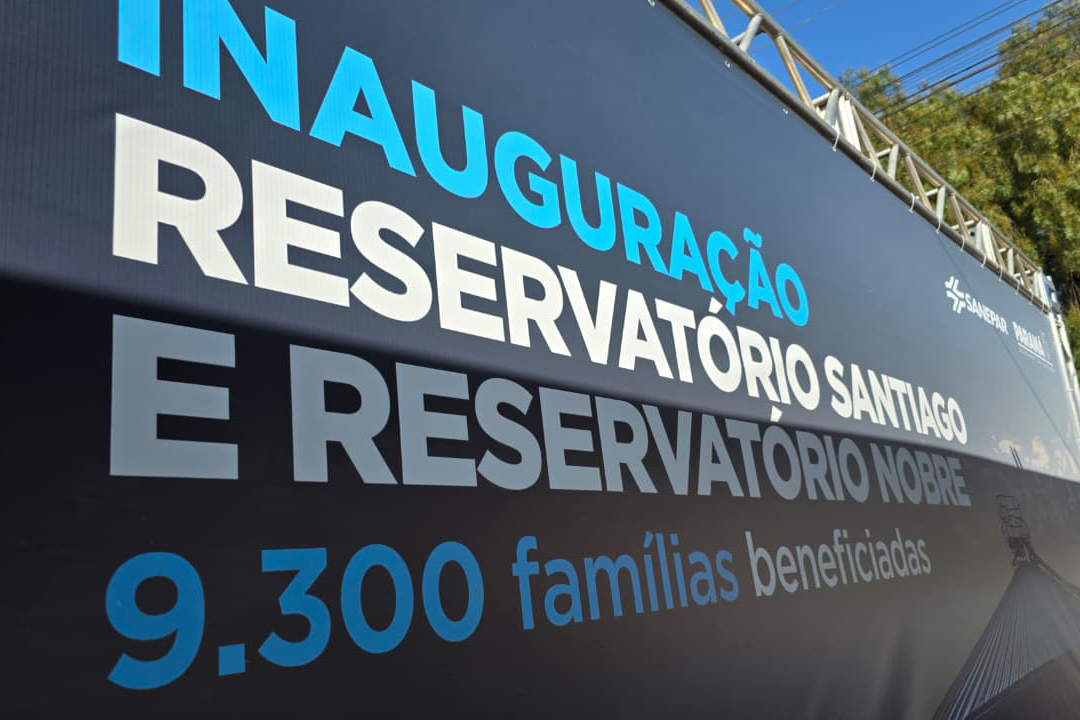 Sanepar entrega reservatórios em Rolândia e amplia em 35% a capacidade de armazenamento