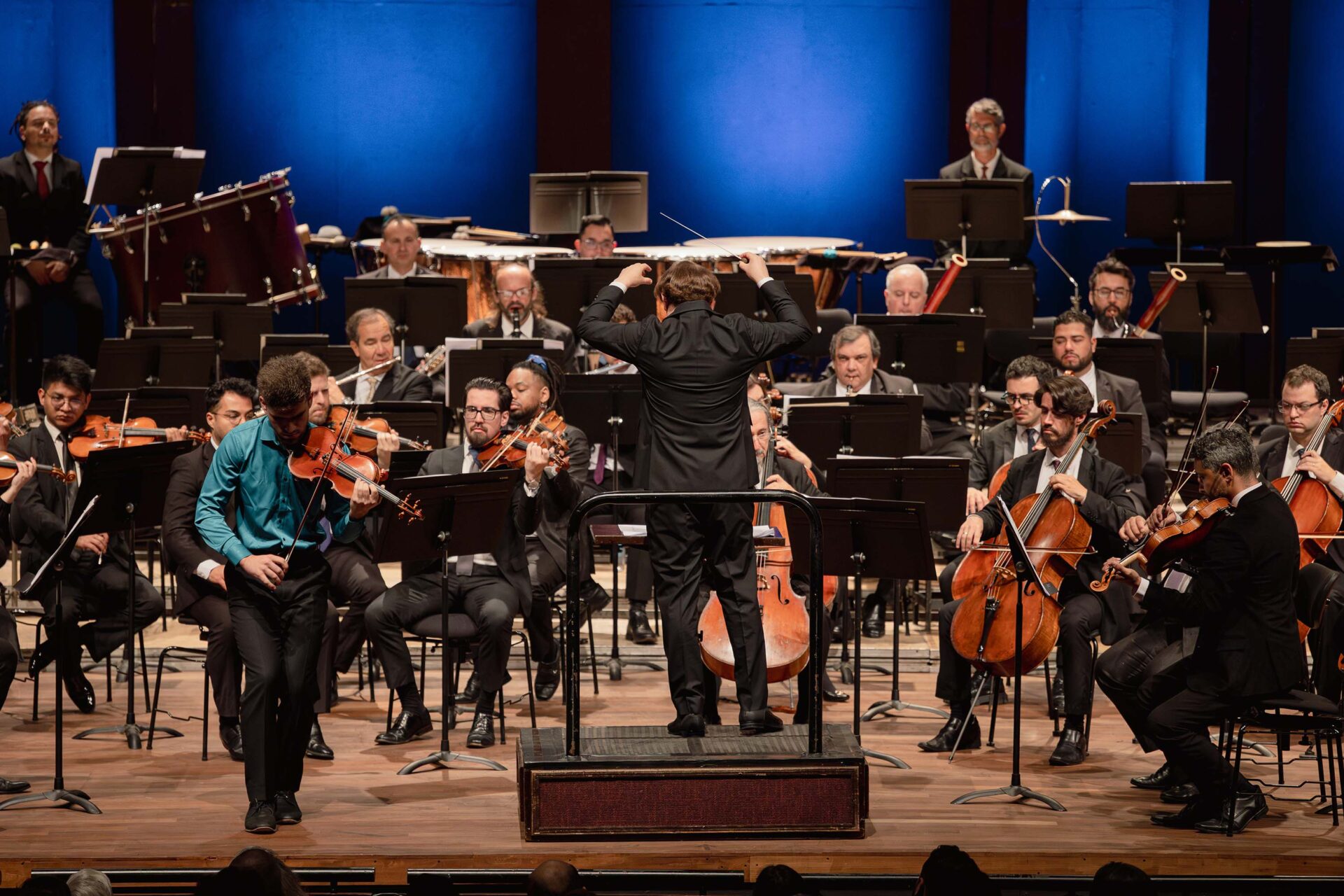 1,3 mil pessoas assistem ao concerto da Orquestra Sinfônica com obras de Prokofiev