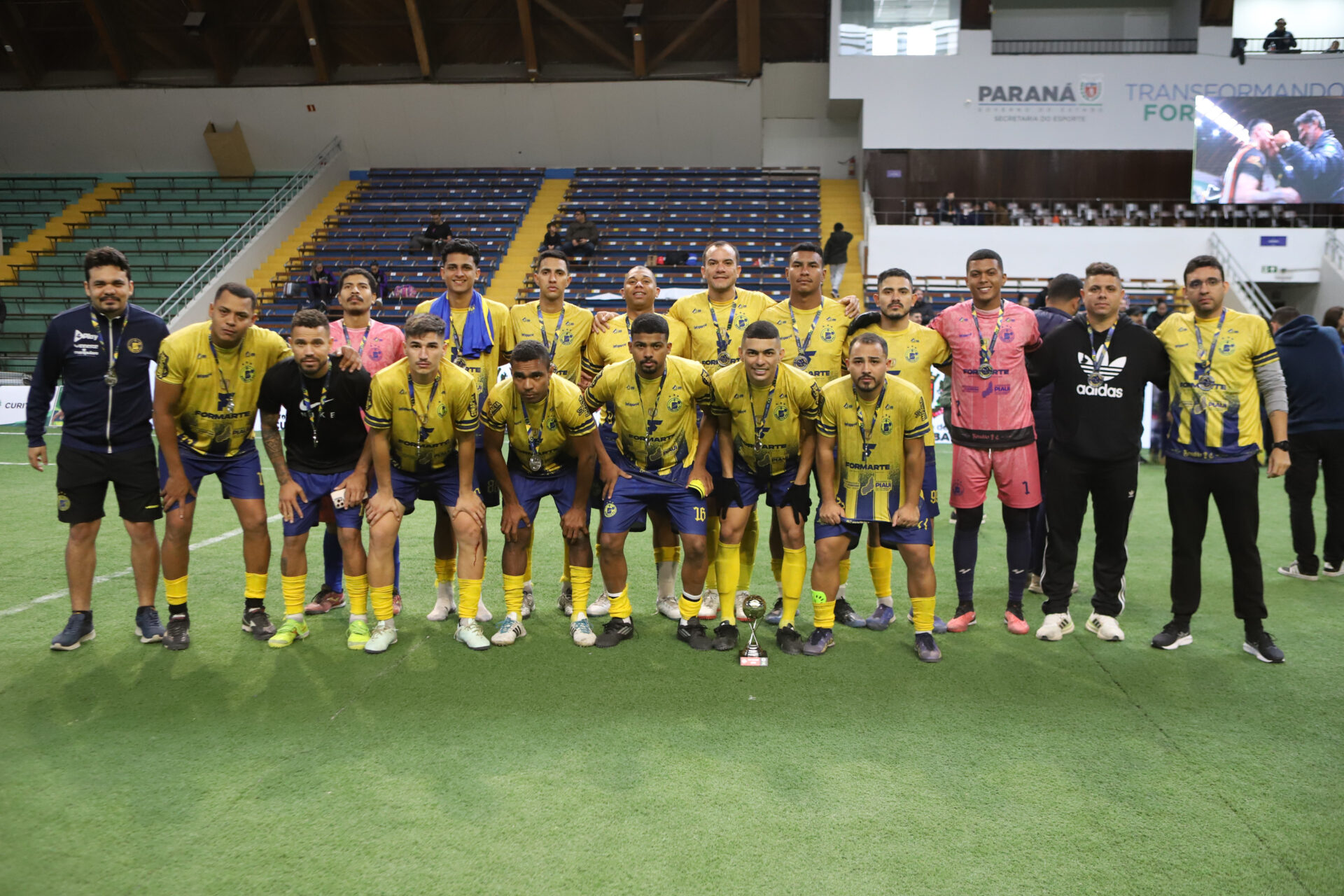 Tic Tac e Leonas campeões: finais do Mundial de Clubes de Futebol 7 agitam o Paraná