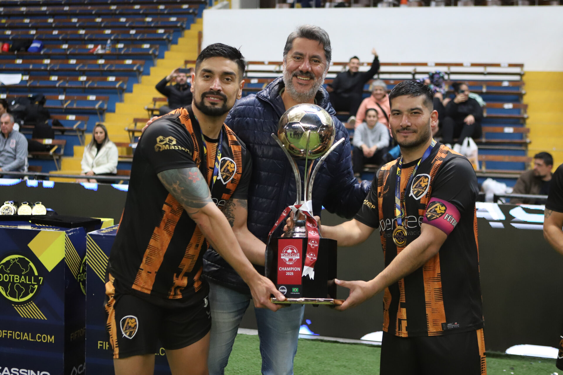 Finais do Mundial de Clubes de Futebol 7 agitam Ginásio do Tarumã, em Curitiba