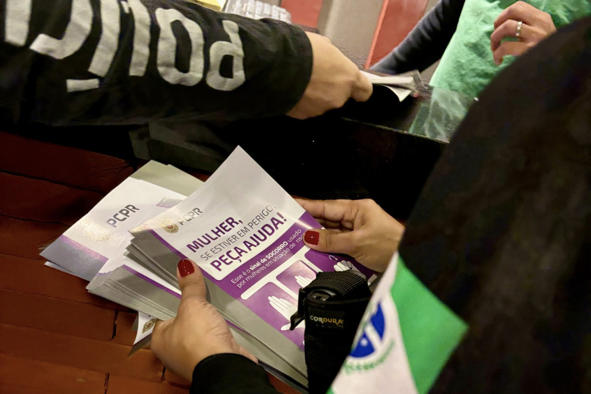 Agosto Lilás: PCPR participa de operação nacional de combate à violência contra a mulher