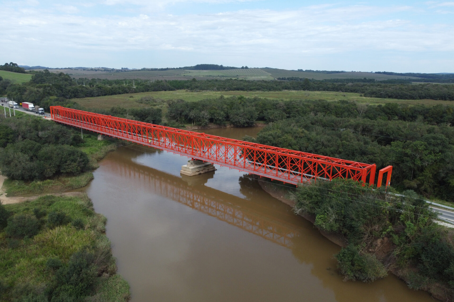 Ponte entre a Lapa e Campo do Tenente será interditada a partir da próxima segunda-feira
