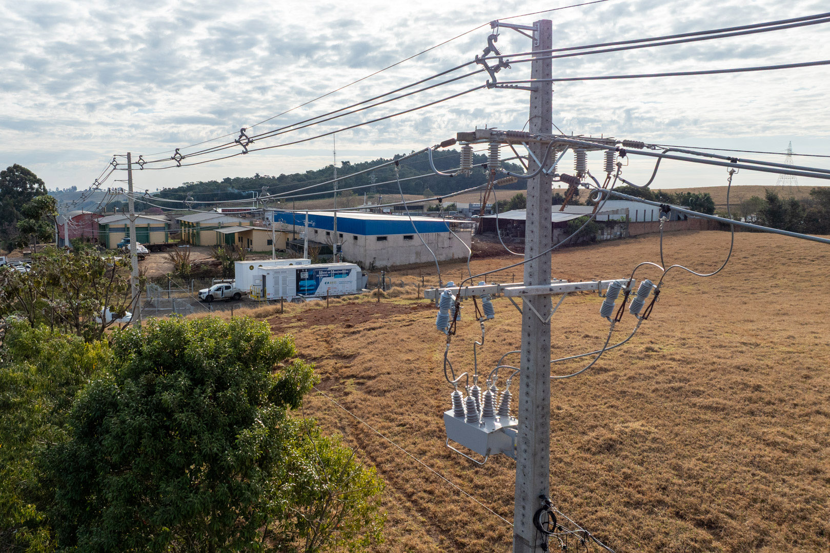Superbateria móvel da Copel reforça estrutura energética regional de Palmital