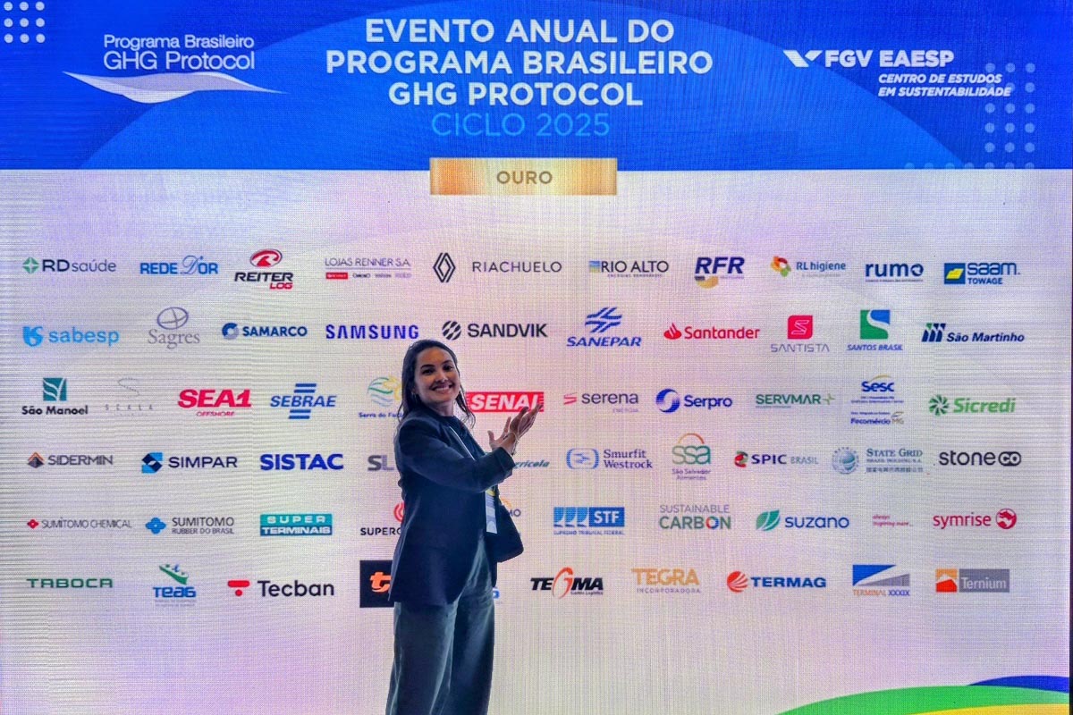 Sanepar recebe pela 9ª vez Selo Ouro para Inventário de Emissão de Gases de Efeito Estufa