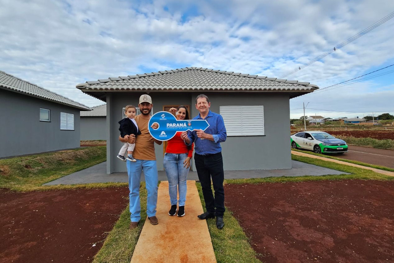 Estado investe R$ 900 mil em novo residencial de 47 casas em Vera Cruz do Oeste