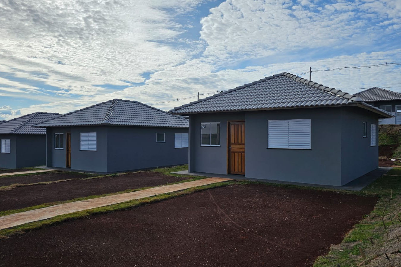 Estado investe R$ 900 mil em novo residencial de 47 casas em Vera Cruz do Oeste