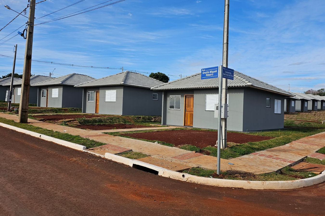 Estado investe R$ 900 mil em novo residencial de 47 casas em Vera Cruz do Oeste