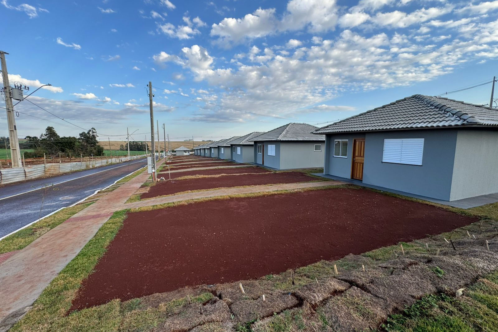 Estado investe R$ 900 mil em novo residencial de 47 casas em Vera Cruz do Oeste
