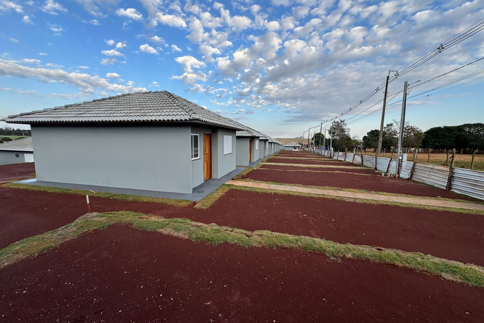 Estado investe R$ 900 mil em novo residencial de 47 casas em Vera Cruz do Oeste