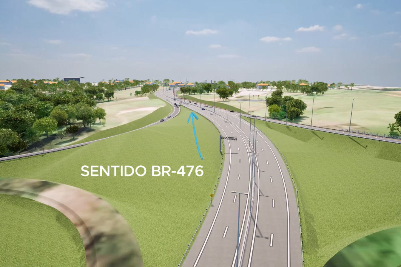 Investimento de R$ 336 milhões: governador autoriza obras do novo Contorno Sul de Curitiba